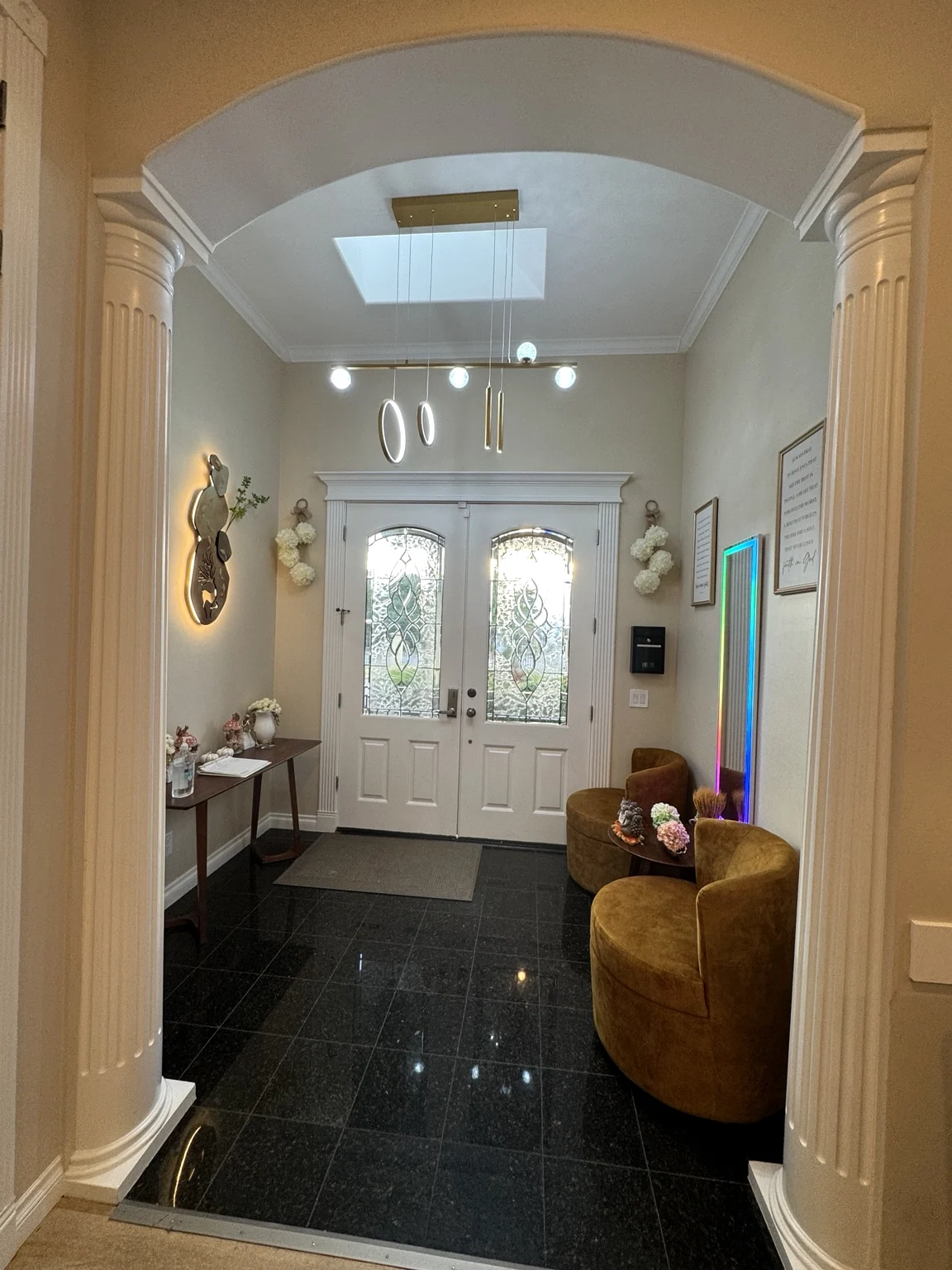 Entry at the Bothell home