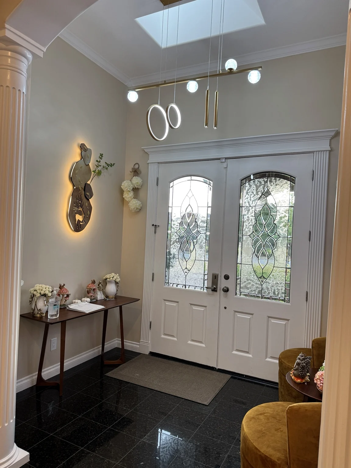 Updated entry area at Loving Adult Family Home in Bothell