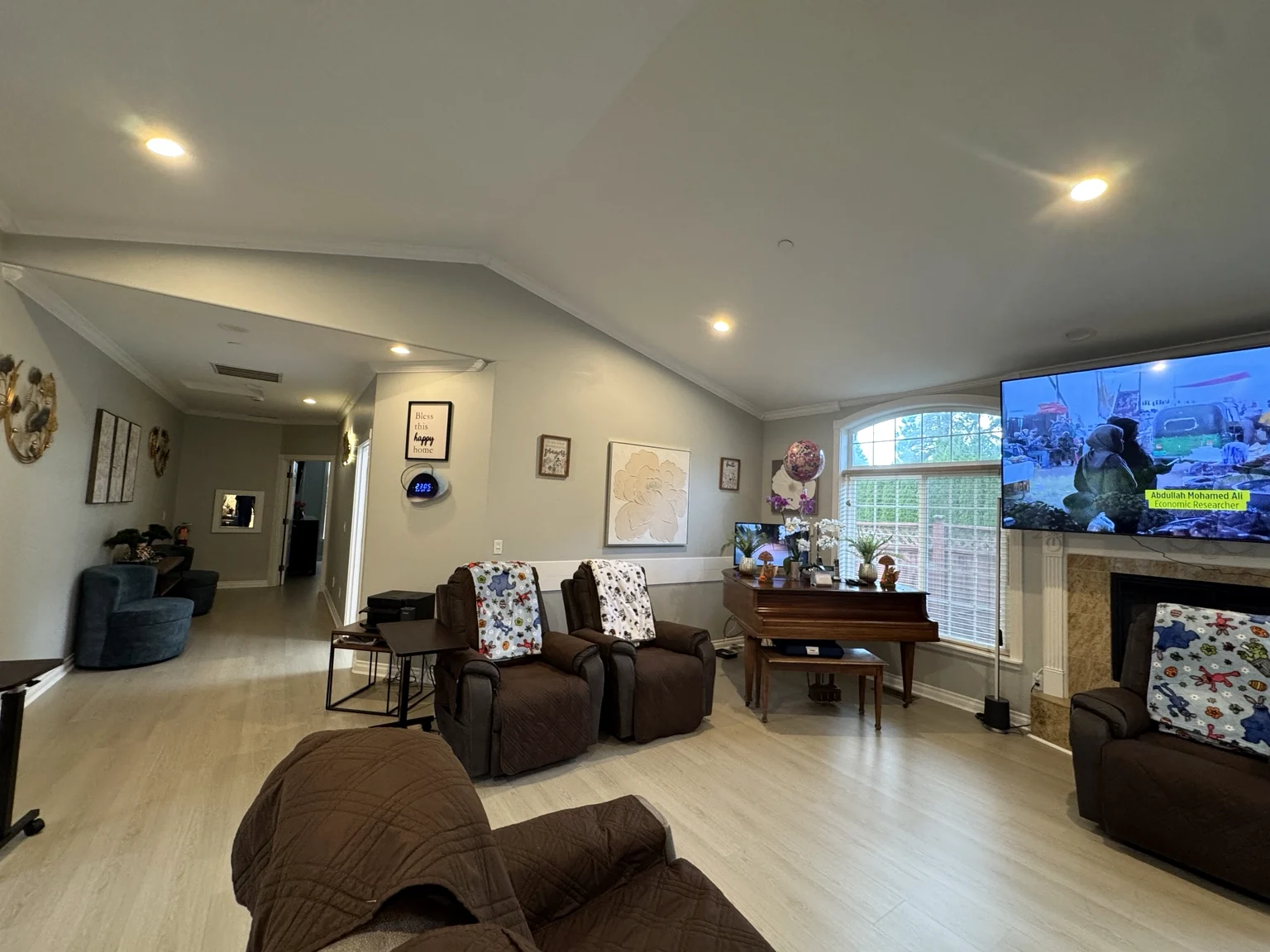 Updated Bothell living room